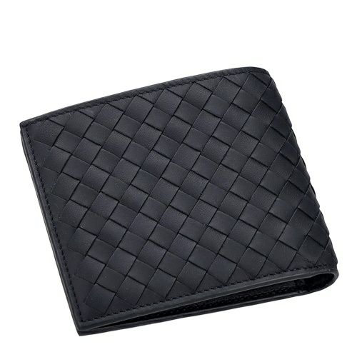 ボッテガヴェネタ 二つ折り財布 メンズ ネイビー BOTTEGA VENETA 113993 V47W1 4246