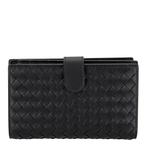 ボッテガヴェネタ 二つ折り財布 メンズ ブラック BOTTEGA VENETA 121060 V3UN1 8803