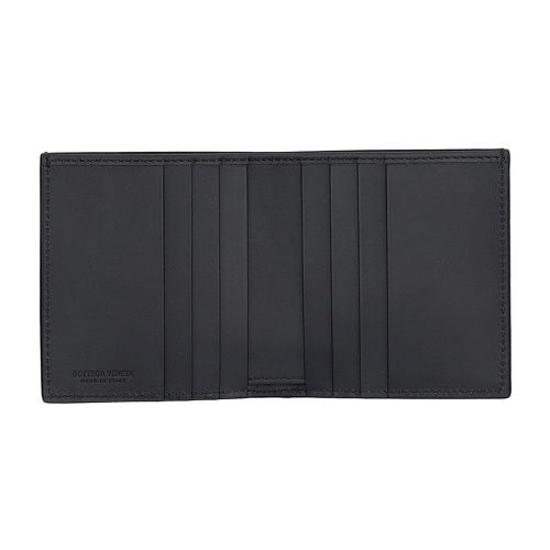 ボッテガヴェネタ 二つ折り財布 メンズ ブラック BOTTEGA VENETA 222338 V47W1 2015