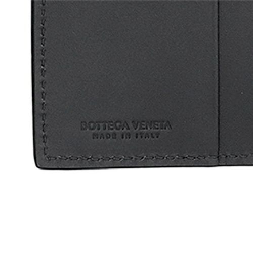 ボッテガヴェネタ 二つ折り財布 メンズ ブラック BOTTEGA VENETA 222338 V47W1 2015