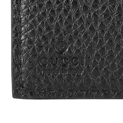 グッチ 二つ折り財布 レディース GGエンブレム ミディアム ウォレット ブラック GUCCI 815874 AAEEM 1000