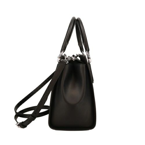 マイケルコース ハンドバッグ レディース マリリン ミディアム サフィアーノ レザー サッチェル ブラック MICHAEL KORS 35F5S6AS2L BLACK