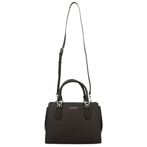 マイケルコース ハンドバッグ レディース マリリン ミディアム サフィアーノ レザー サッチェル ブラック MICHAEL KORS 35F5S6AS2L BLACK