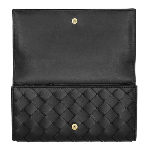 ボッテガヴェネタ 長財布 メンズ イントレチャート ブラック BOTTEGA VENETA 666935 V3UH2 8425
