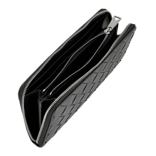 ボッテガヴェネタ 長財布 メンズ イントレチャート ブラック BOTTEGA VENETA 749427 V3US1 8803