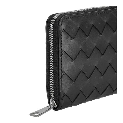 ボッテガヴェネタ 長財布 メンズ イントレチャート ブラック BOTTEGA