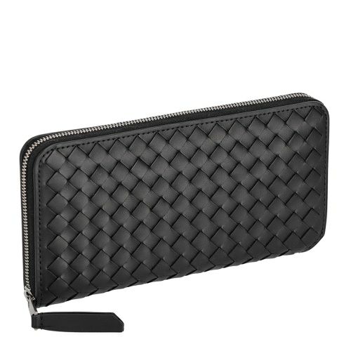 ボッテガヴェネタ 長財布 メンズ イントレチャート ブラック BOTTEGA VENETA 796967 V69G2 8803