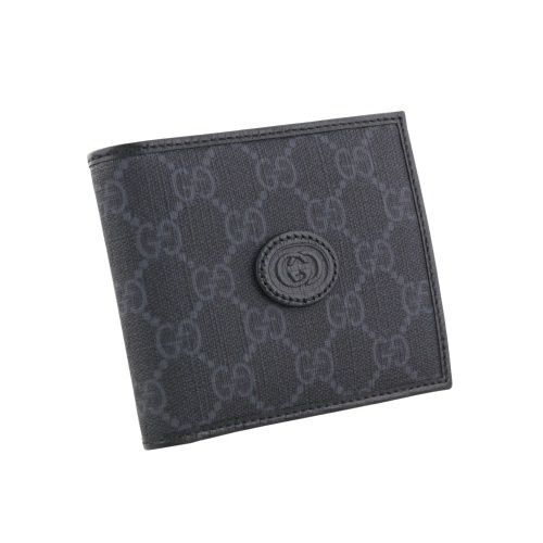 グッチ 二つ折り財布 メンズ インターロッキングG GUCCI 673000 92TCN 1000