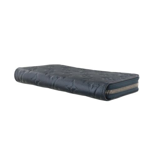 ルイヴィトン 長財布 レディース モノグラム アンプラント ジッピー・ウォレット ネイビー LOUIS VUITTON M26529 シマリーインク