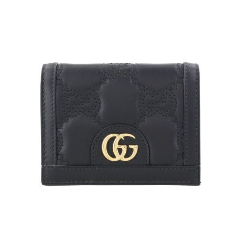 グッチ 二つ折り財布 レディース ブラック GUCCI 723786 UM8IG 1000