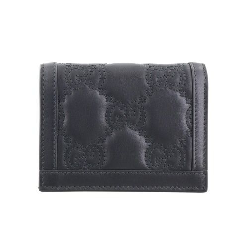 グッチ 二つ折り財布 レディース ブラック GUCCI 723786 UM8IG 1000