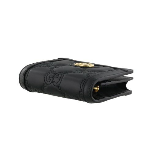 グッチ 二つ折り財布 レディース ブラック GUCCI 723786 UM8IG 1000