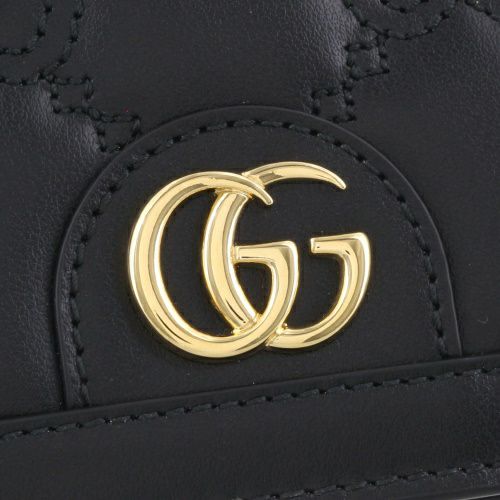 グッチ 二つ折り財布 レディース ブラック GUCCI 723786 UM8IG 1000