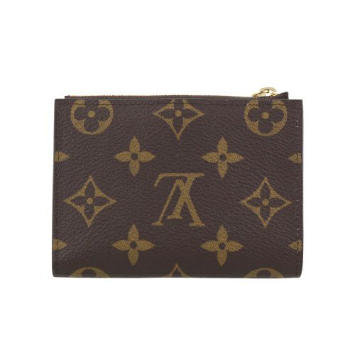 ルイヴィトン 二つ折り財布 レディース モノグラム ポルトフォイユ・リサ ブラウン LOUIS VUITTON M25692 ウジェニーピンク